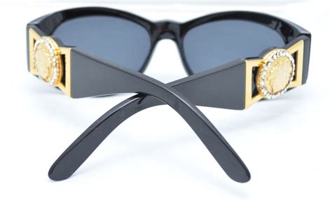 versace sunglasses with gold medusa|vintage Versace gold medusa sunglasses.